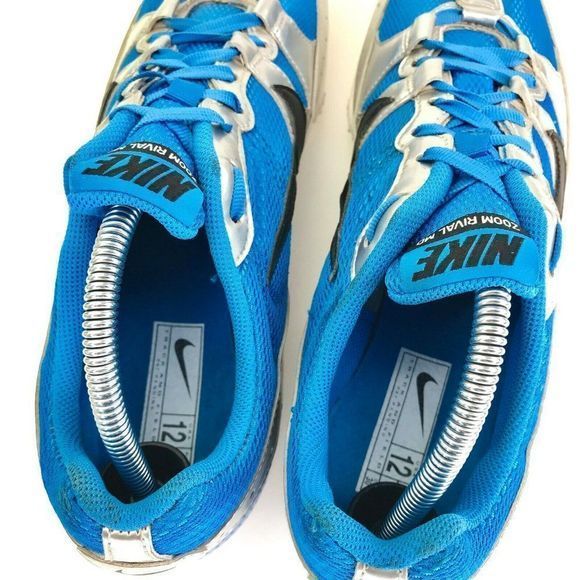 Nike Zoom Rival MD 5 Blue Running‎ Spikes Track & Field Shoes Sz 12 383823-400 - Picture 7 of 10